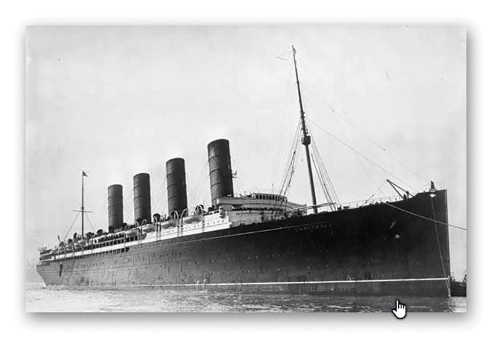 New model of Lusitania ‘launched’ in Courtmacsherry