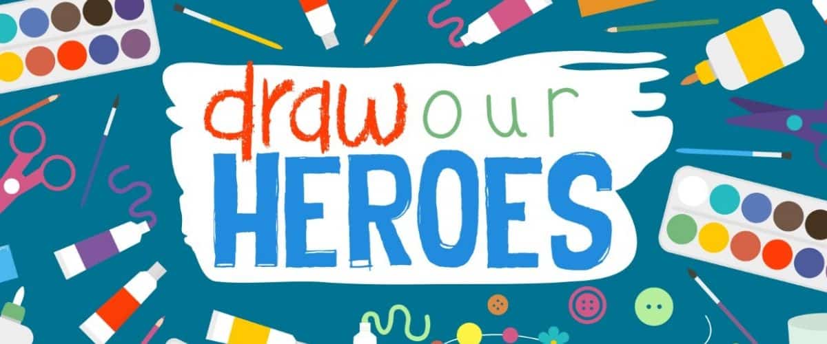 Art competition challenges young artists to “Draw Our Heroes”
