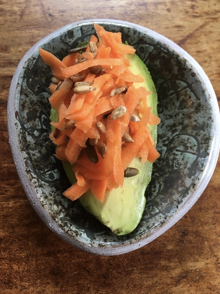 Posh carrot salad for an immune system boost