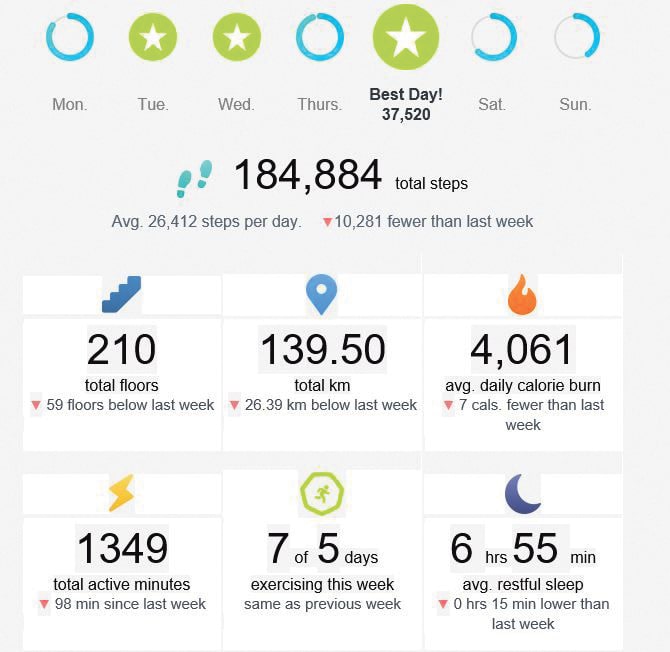 Fitbits and bits to aid your fitness motivation