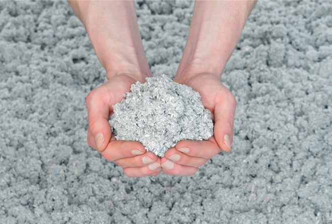 Lighten your energy footprint and energy bill by using cellulose attic insulation