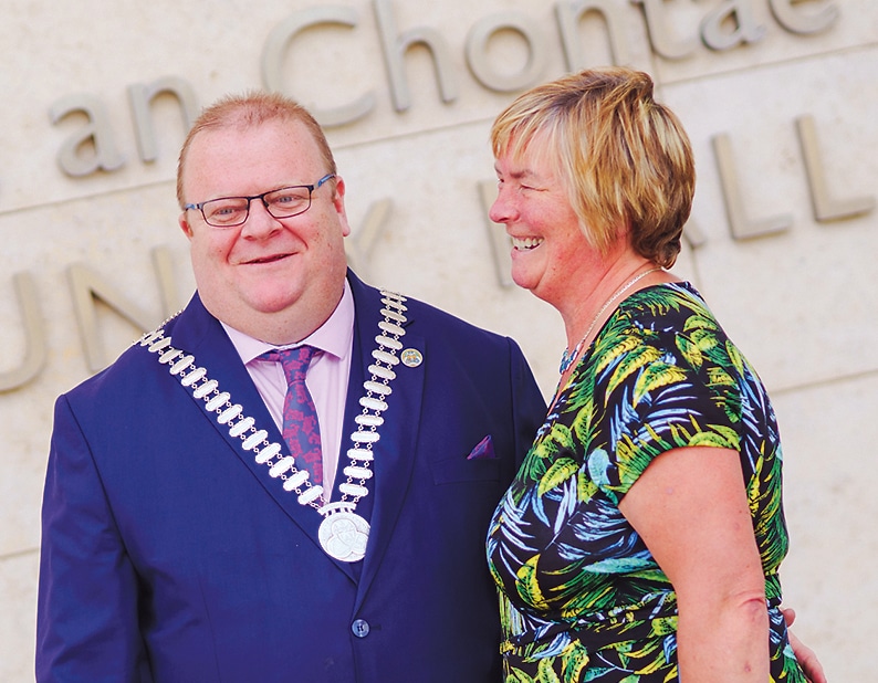 Councillor Danny Collins elected Mayor of the County of Cork