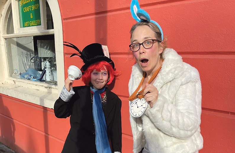 Mad Hatters dazzle in Clonakilty for Culture Night to help raise funds for local playground