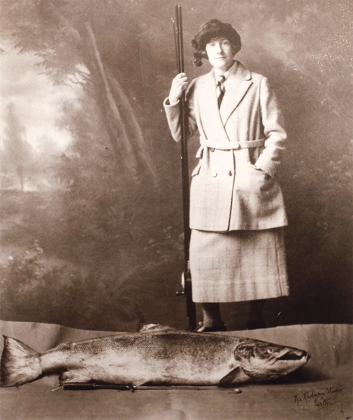 Centenary of the greatest ever fishing catch….landed by a 5ft nurse