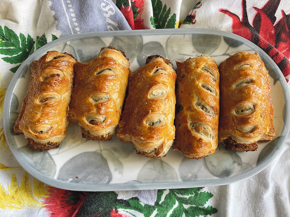Lettercollum’s vegetarian sausage roll recipe revealed