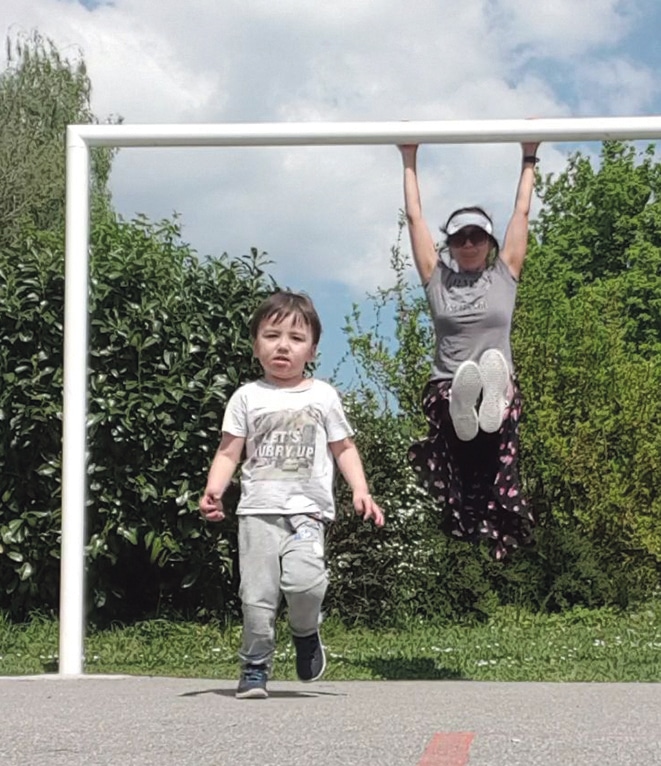 The outdoor gym