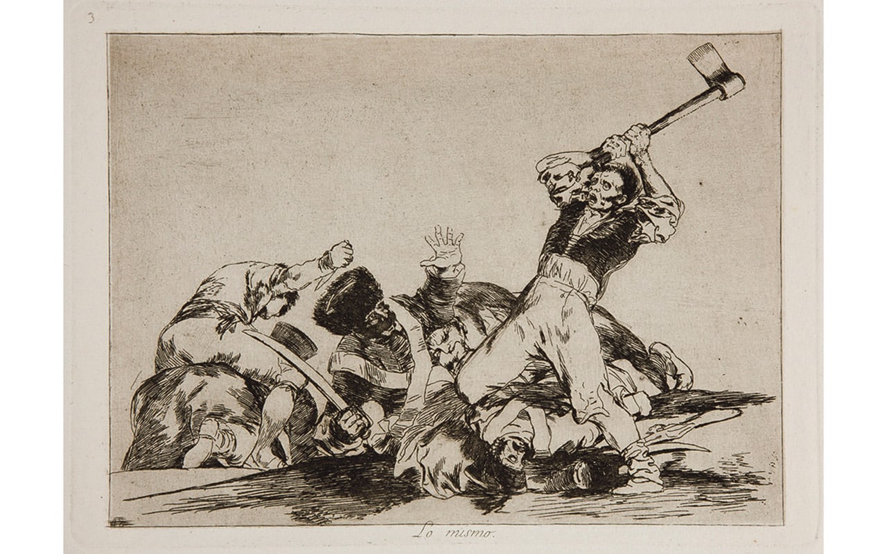 The disasters of war