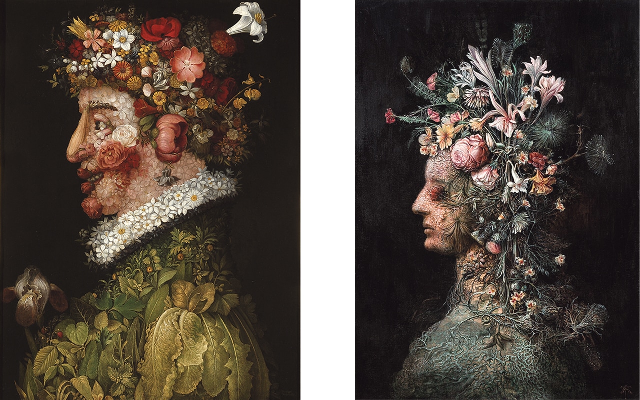 Arcimboldo to Arrivabene: the season of metamorphosis