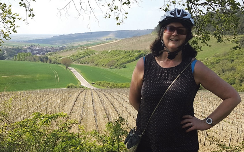 Burgundy wine country on two wheels