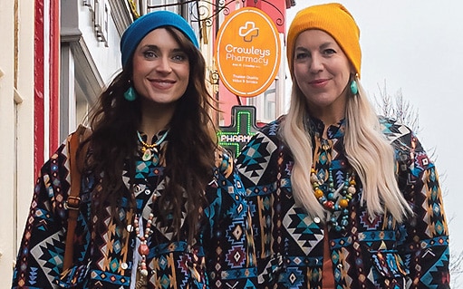 Confident joy in boho chic