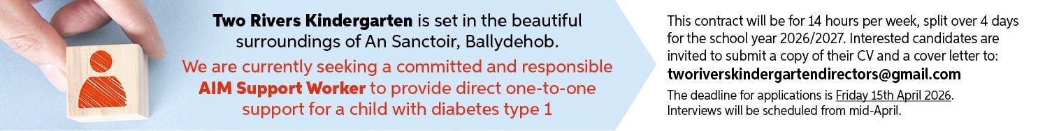 Two Rivers web banner ed284 Job advert for Two Rivers Playschool