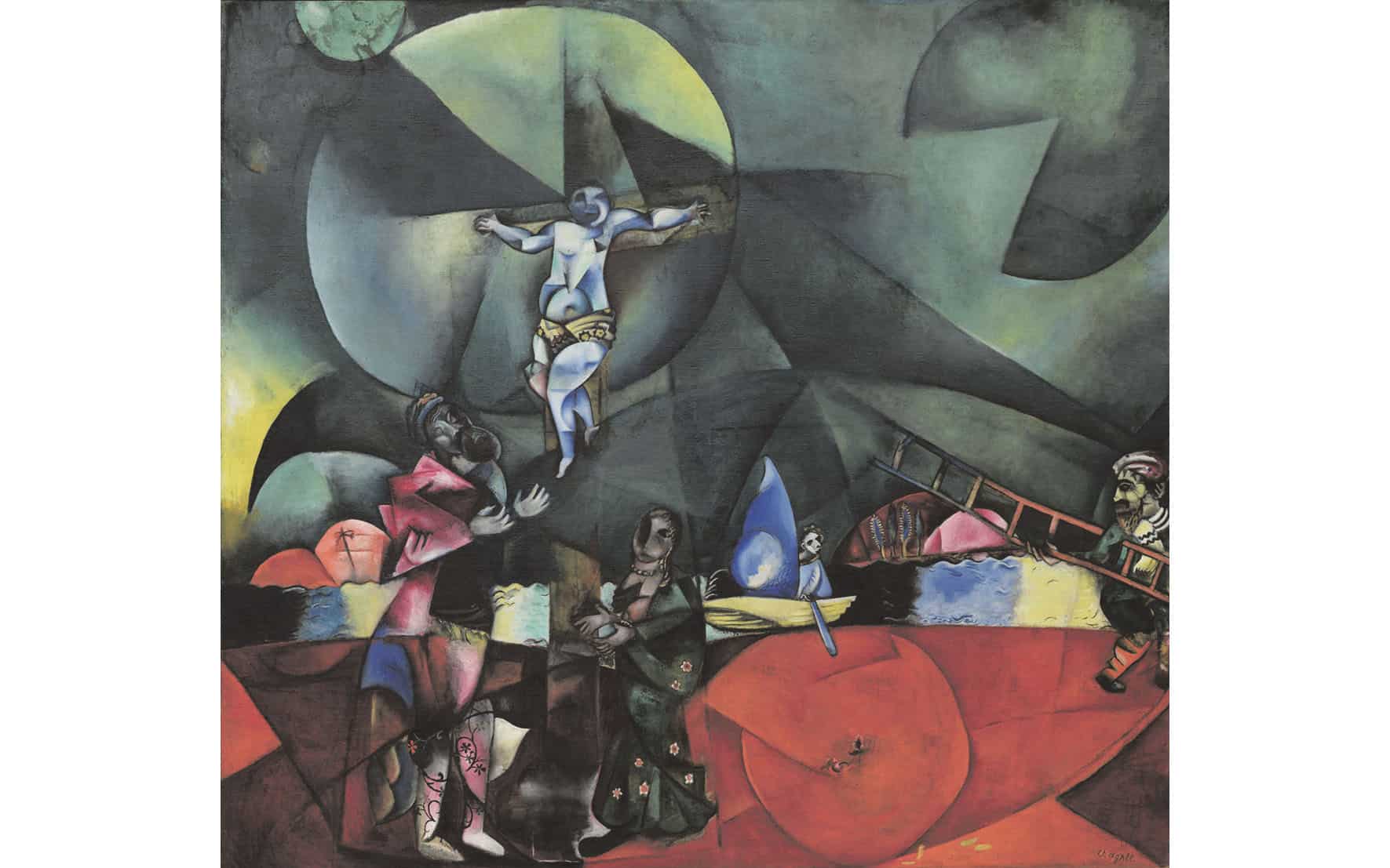 A blue child in the air: Marc Chagall’s ‘Golgotha’