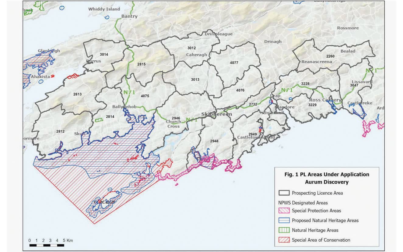 The search for copper in West Cork