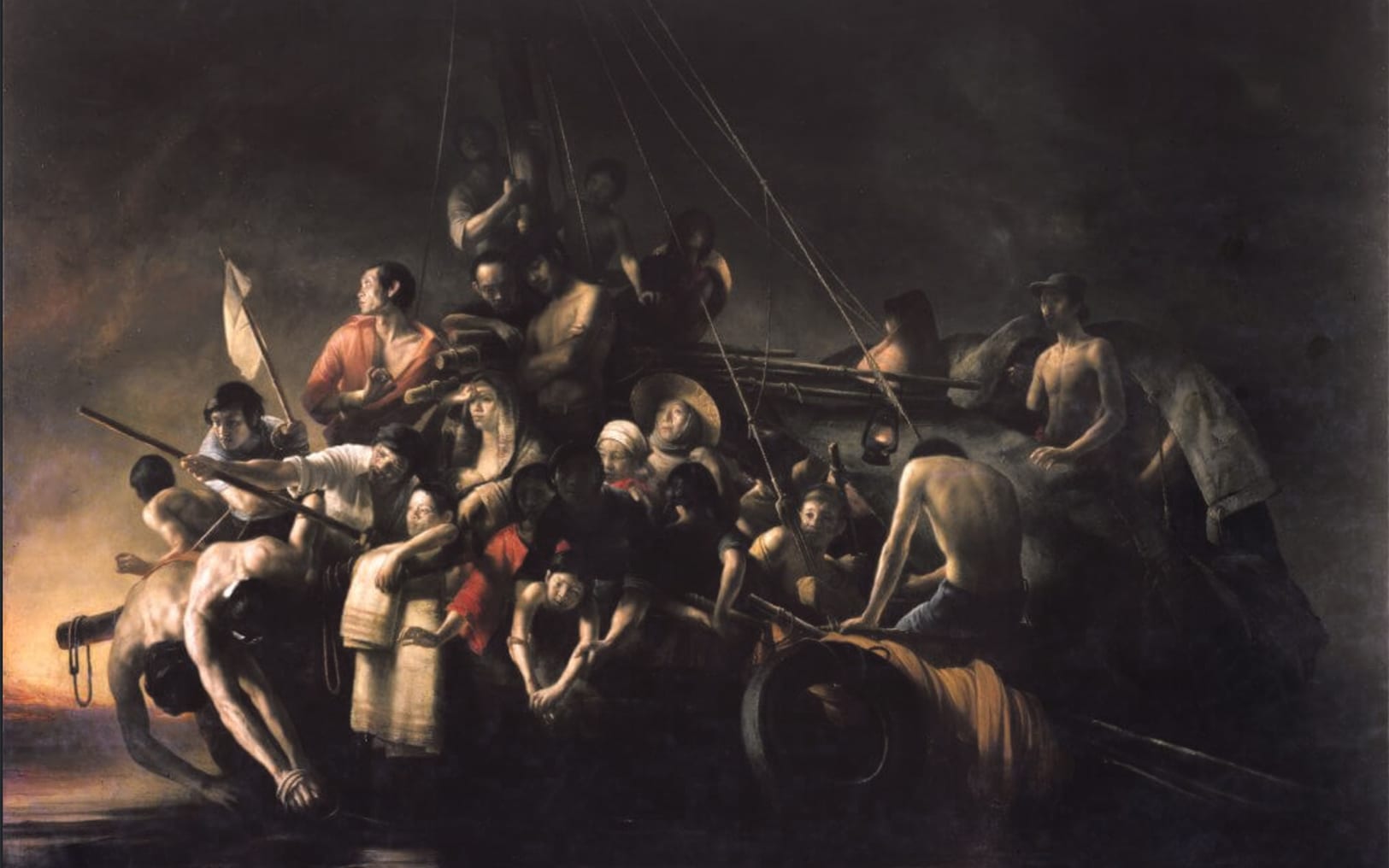 Traversing the wine dark sea:‘boat people,’ Nerdrum and Gericault