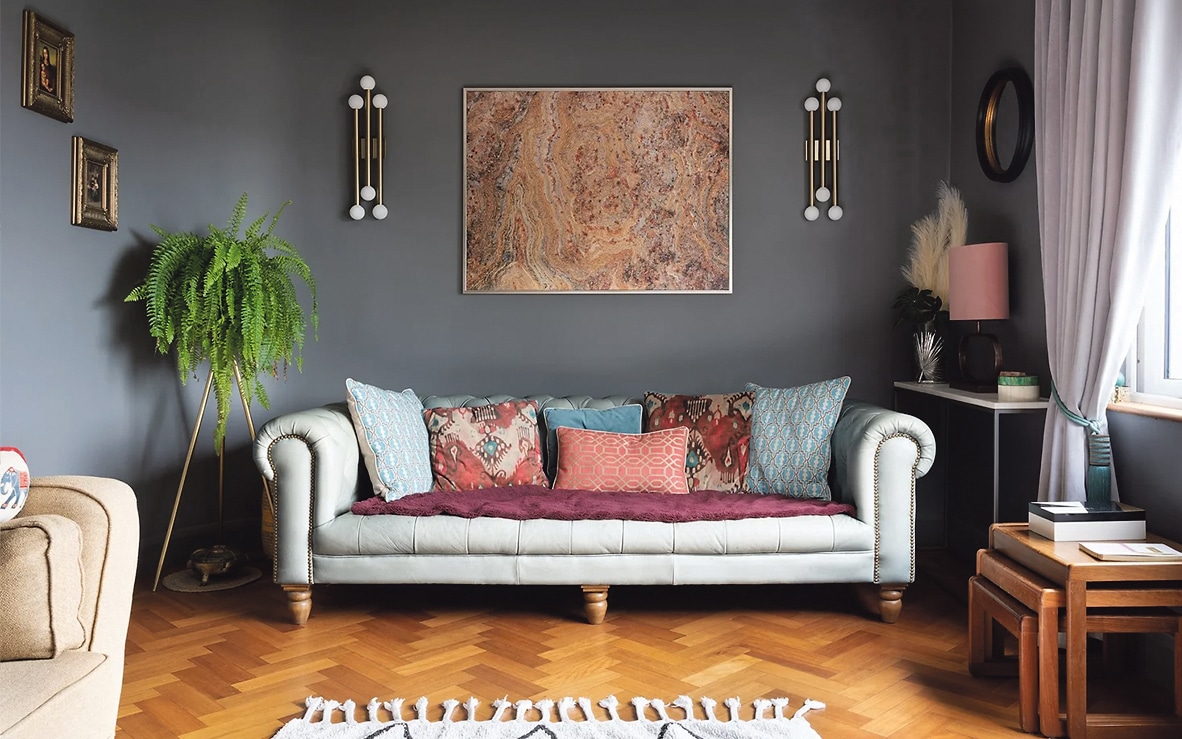 Understanding and experimenting with balance and scale and proportion in your home